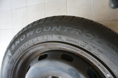 Original Mini Cooper one F55 F56 steel wheels winter tires 175 65 R15 84H 7mm