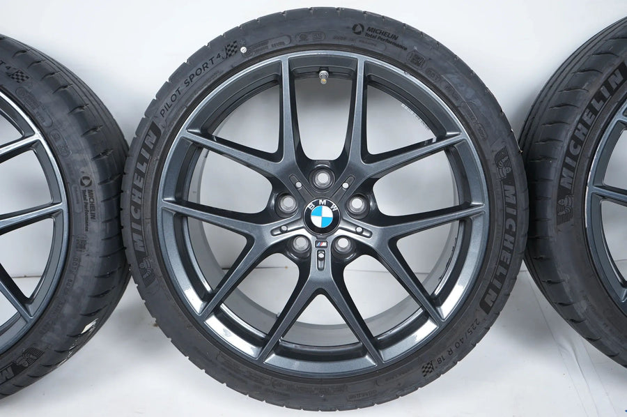 Bmw 1er 2er F40 F44 cerchi estivi pneumatici estivi 225 40 18 pollici 554M 8092353