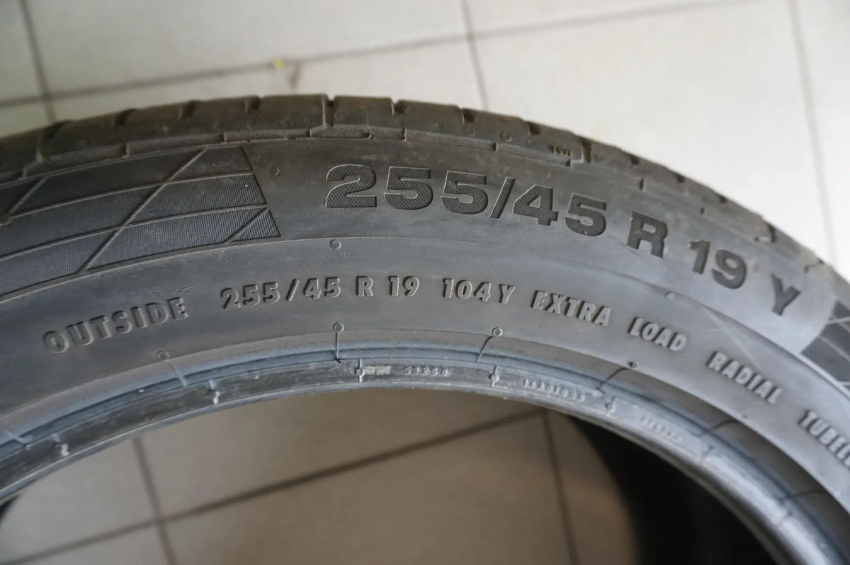 1 X 255 45 R19 104Y Sommerreifen Continental ContiSportContact 5 AO 2022 5,5mm Detailansicht 3