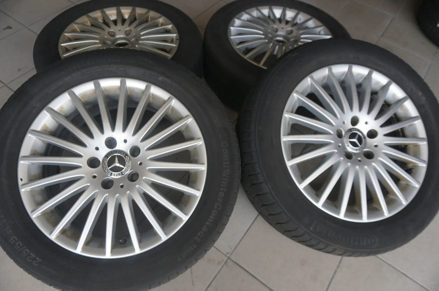 Original Mercedes V-Klasse Vito W447 17 Zoll Alufelgen Winterräder Winterreifen