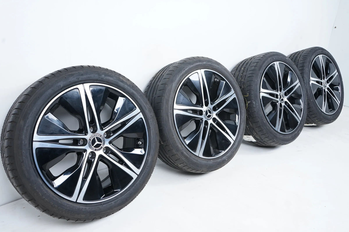 Mercedes C Class W205 Hybrid Summer Wheels Summer Tires 18 Inch Detailansicht 2