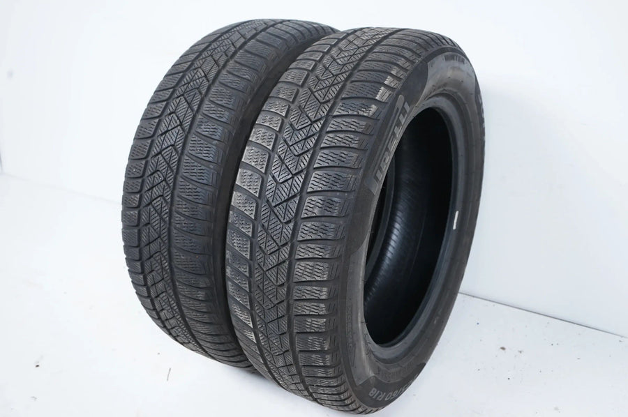 2x Winterreifen Pirelli 225 60 18 Zoll DOT20 ca.5,5mm Bmw*