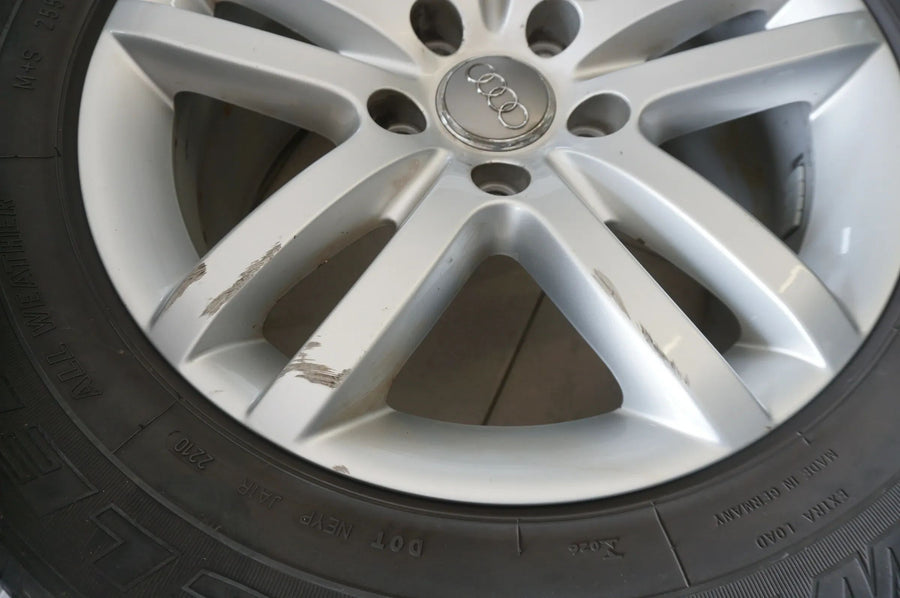 Original Audi Q7 4L 18 inch alloy wheels 4L0601025B 8.5 x 18 ET58 bolt pattern 5x130