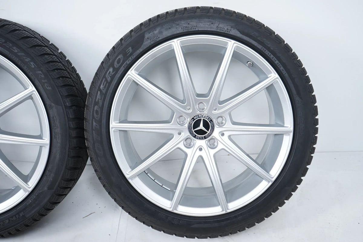 Zo goed als nieuw Mercedes C-klasse W206 winterwielen winterbanden 225 45 18 inch Detailweergave 6