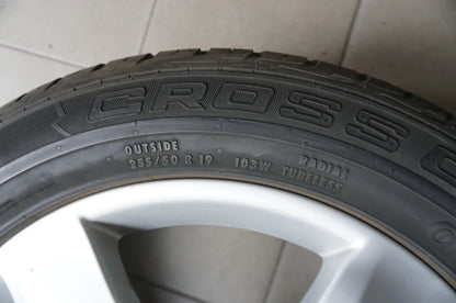 Jantes alu d'origine Mercedes Classe R W251 19 pouces pneus été 255 50 R19 8mm