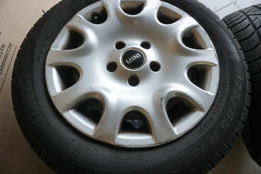 Original Mini Cooper one F55 F56 Winterräder Winterreifen 175 65 R15 2019 8mm