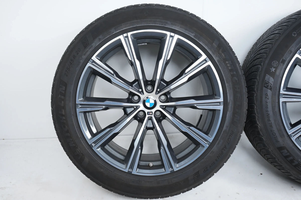 Bmw X5 X6 G05 G06 Winterräder Winterreifen 275 45 20 Zoll 8071996 M740 Detailansicht 3
