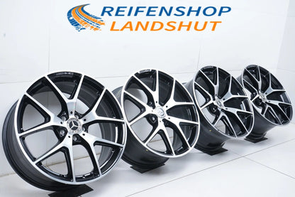 4 x Mercedes GLC43 W253 X253 AMG Alufelgen 20 Zoll A2534015500