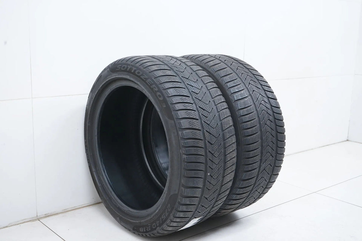 2x Winterreifen 275 40 18 Zoll Pirelli ca.4 mm DOT21/19 MO