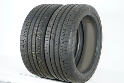 2x Continental summer tires 245 40 20 inch DOT22 approx. 6mm tread depth