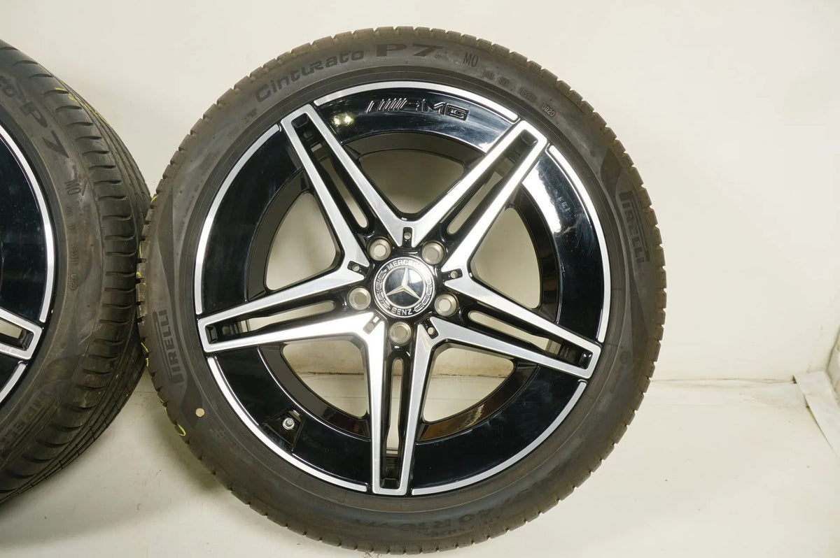 Mercedes C Class W206 summer tires, summer wheels AMG 18 inch Detailansicht 6