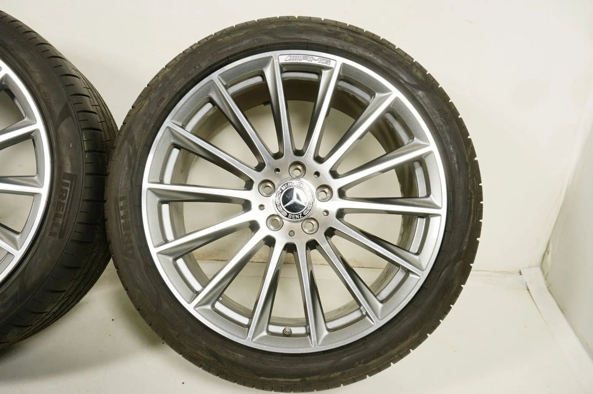 Mercedes S-Klasse W223 V223 TOP 20 Zoll AMG Alufelgen Winterräder mit neuen Winterreifen Detailansicht 9