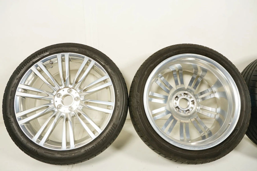 Original Mercedes S-Klasse W223 V223 TOP 20 Zoll Alufelgen Chrom mit neuen Winterreifen
