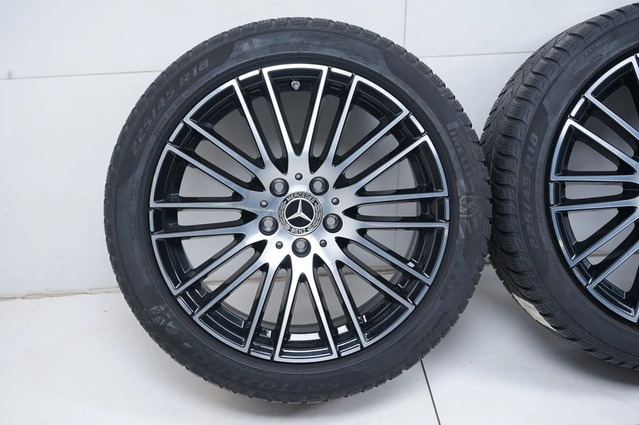 Pneus/jantes hiver 225/45/18 pouces pour Mercedes Classe C W206