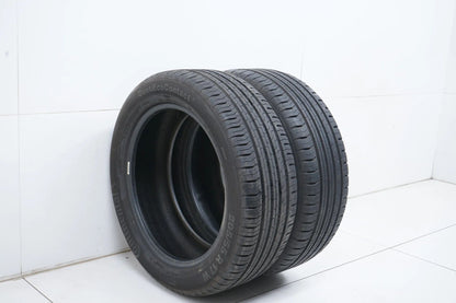 2x Summer tires 205 55 17 inch Continental DOT17 approx. 6mm MO