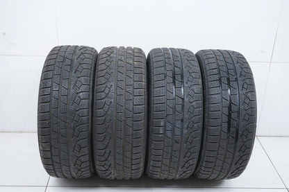4x Winterreifen Pirelli 215 45 18 Zoll DOT18 ca.6mm MO