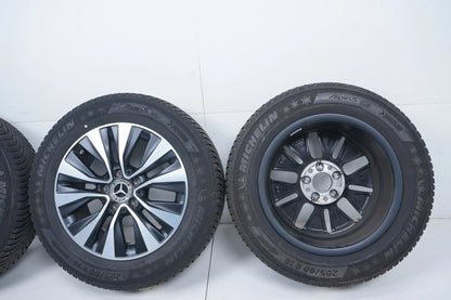 Roues et pneus hiver 16 pouces pour Mercedes Classe AB W177 W247