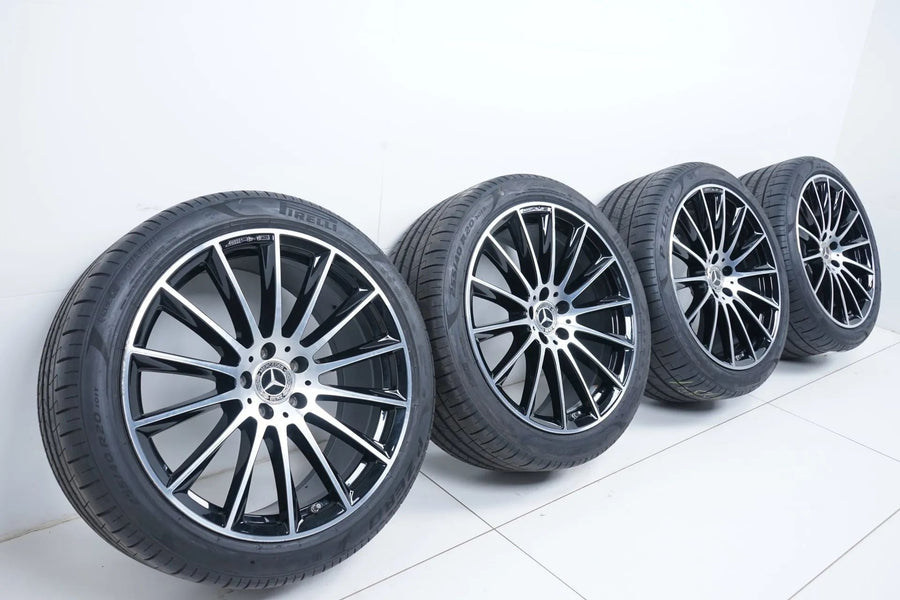 Mercedes S-Klasse W223 V223 20 Zoll AMG Alufelgen Winterräder mit neuen Winterreifen