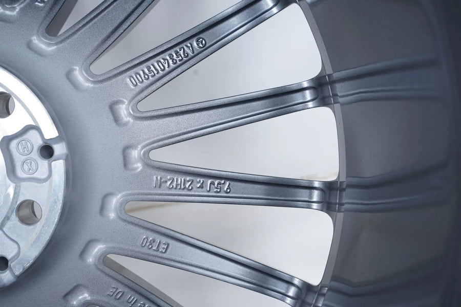 1 x Hliníkový disk Mercedes GLC63 AMG W253 X253 21 palců A2534015900