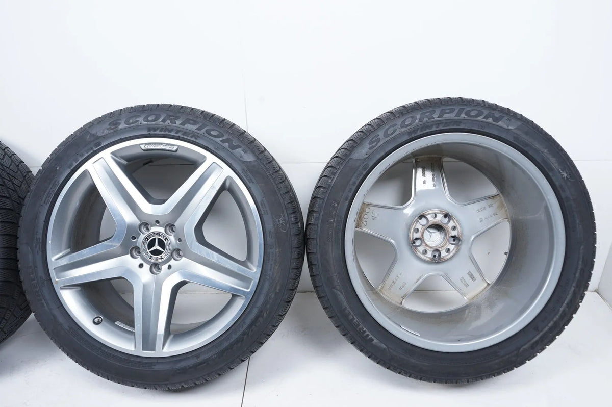 Mercedes ML GLE W166 20 Inch AMG Alloy Wheels Winter Tires Winter Wheels 265 45 R20 Detailansicht 16