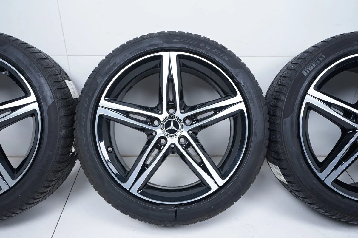 Mercedes AB Class W177 winter wheels, winter tires 225 45 18 inch Detailansicht 4