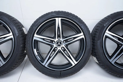 Mercedes AB Class W177 winter wheels, winter tires 225 45 18 inch