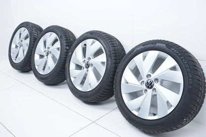 Pneus hiver pour VW Volkswagen Golf 7 et 8, jantes hiver 205/50/17 pouces