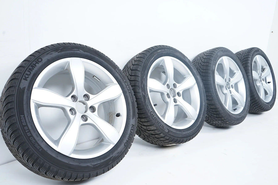 Audi A1 8X cerchi in lega ruote complete invernali pneumatici invernali 195 50 16 pollici 7 mm