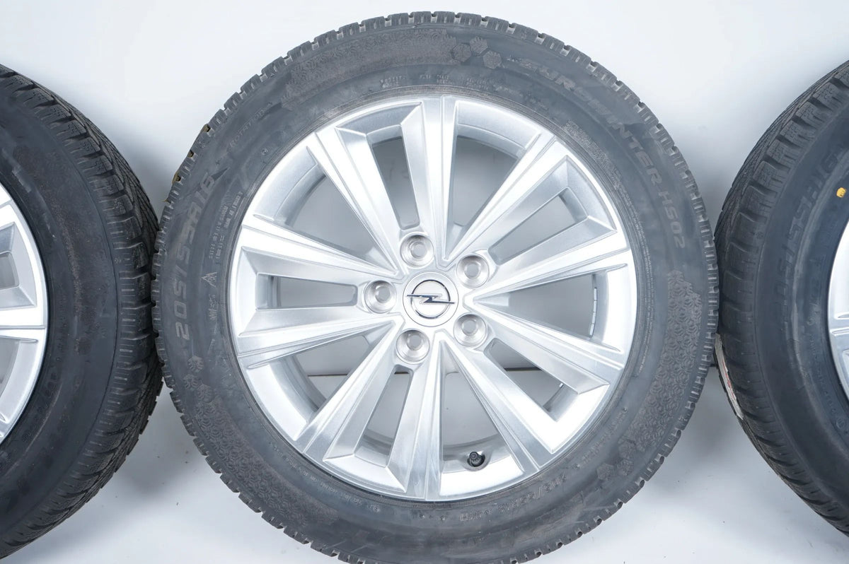 New Opel Astra L Winter Wheels Winter Tires 205 55 16 Inch Detailansicht 4