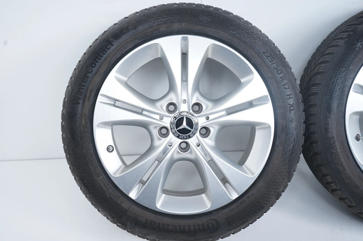 Mercedes C-Class W205 Winter Tires Winter Wheels 225 50 17 Inch 7mm A2054014300 Detailansicht 3
