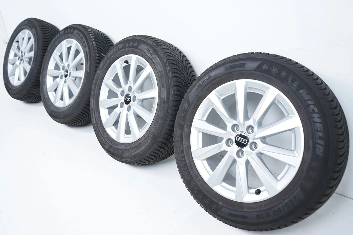 Wie Neu Audi A1 2 GB Winterräder Winterreifen 205 60 16 Zoll 8mm Detailansicht 7