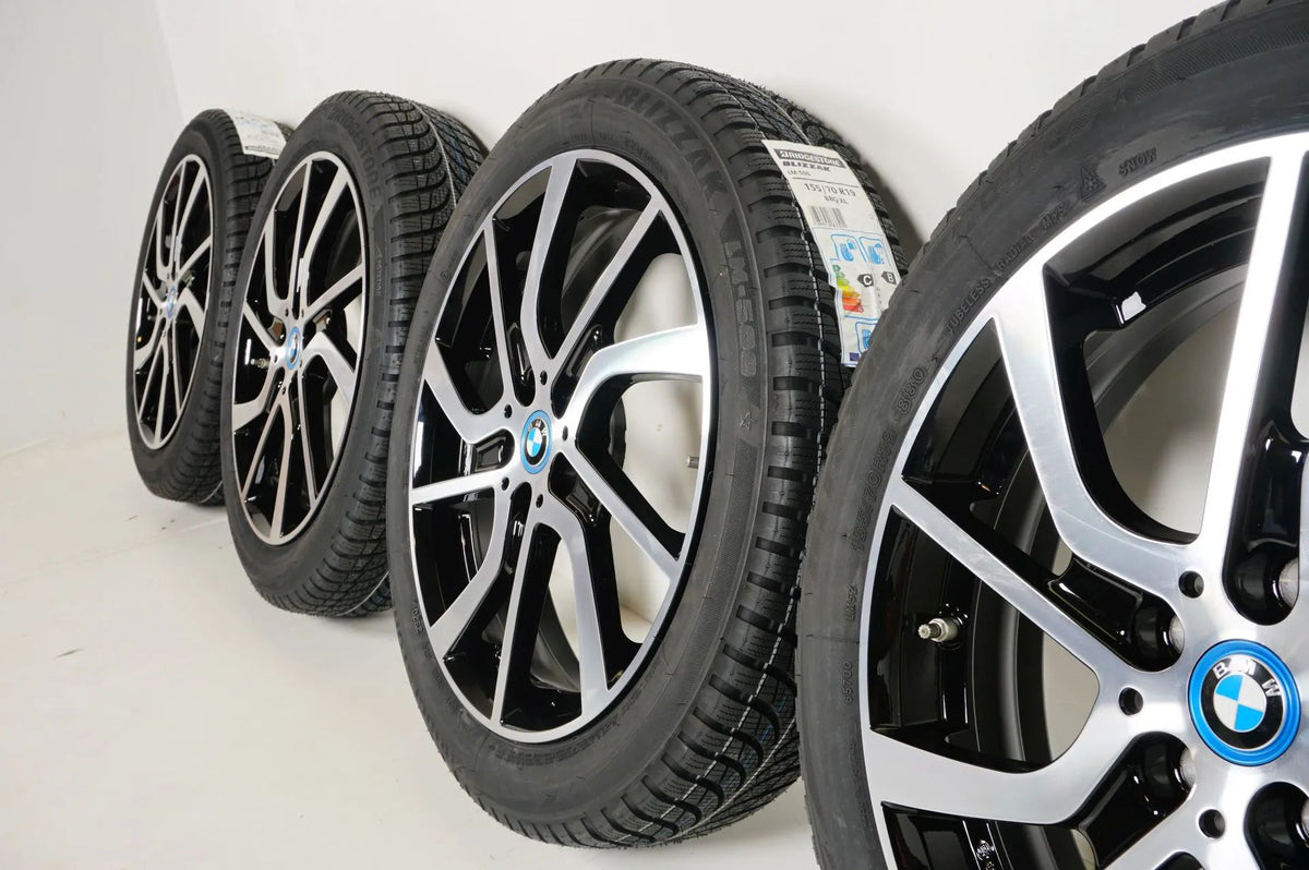 NEU BMW i3 i3s Winterreifen Winterräder 155 70 19 Zoll 88Q ET28 Detailansicht 8