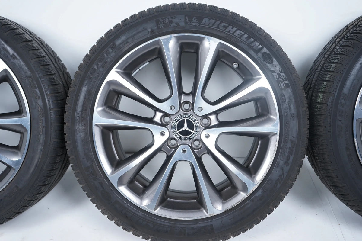 Mercedes E Klasse W213 Winterräder Winterreifen 245 45 18 Zoll Detailansicht 6