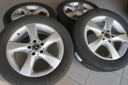 Originele Mercedes V-Klasse Vito W447 17 inch aluminium velgen winterwielen winterbanden