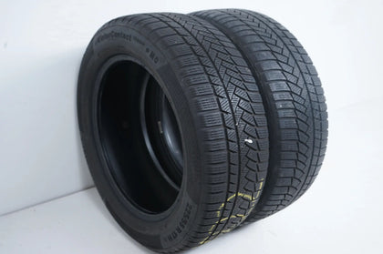 2 x Winter tires Continental 225 55 17 inch approx. 5mm DOT16 MO/BMW*