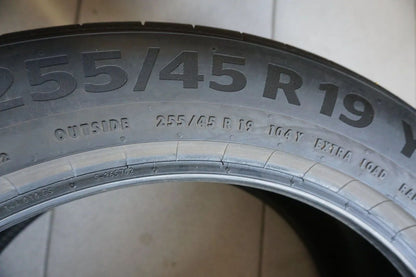 1 X 255 45 R19 104Y Pneu été Continental SportContact 6 AO 2022 6mm