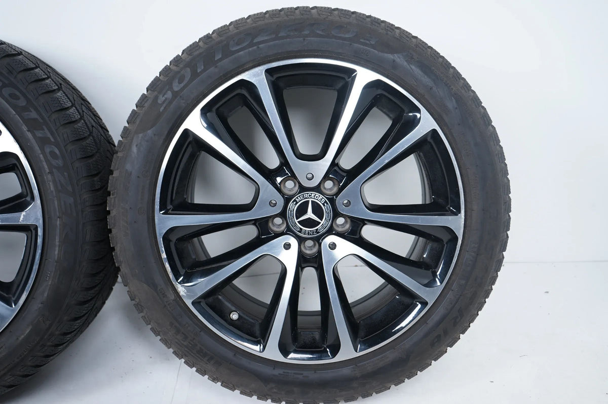 Ruote invernali Mercedes Classe E W213, pneumatici invernali 245 45 18 pollici Visualizzazione dettagliata 8