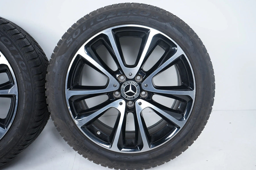 Ruote invernali Mercedes Classe E W213, pneumatici invernali 245 45 18 pollici
