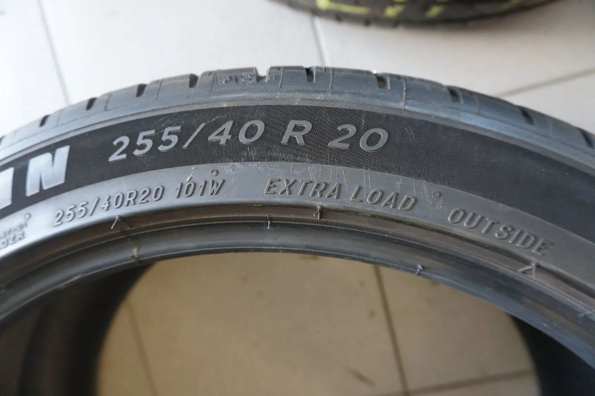 2 X 255 40 R20 101W summer tires Michelin Pilot Sport EV T1 6.5mm Detailansicht 3