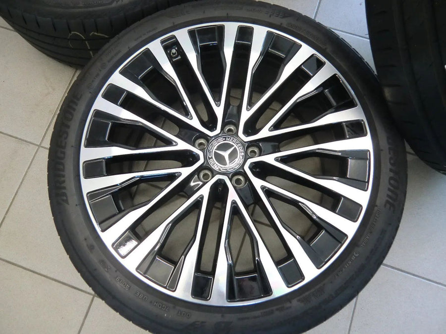 Original Mercedes S-Class W223 V223 TOP Alloy Wheels Summer Tires 255 40 R20 Inch