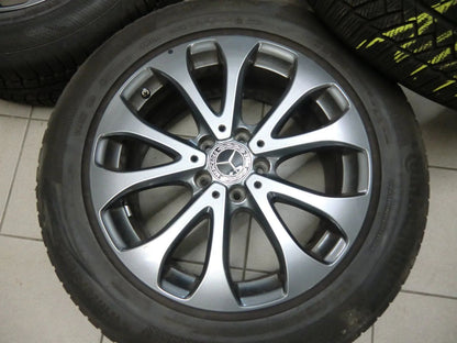 Cerchi in lega originali Mercedes GLC X253 C253 da 18 pollici, pneumatici invernali, ruote invernali 6 mm
