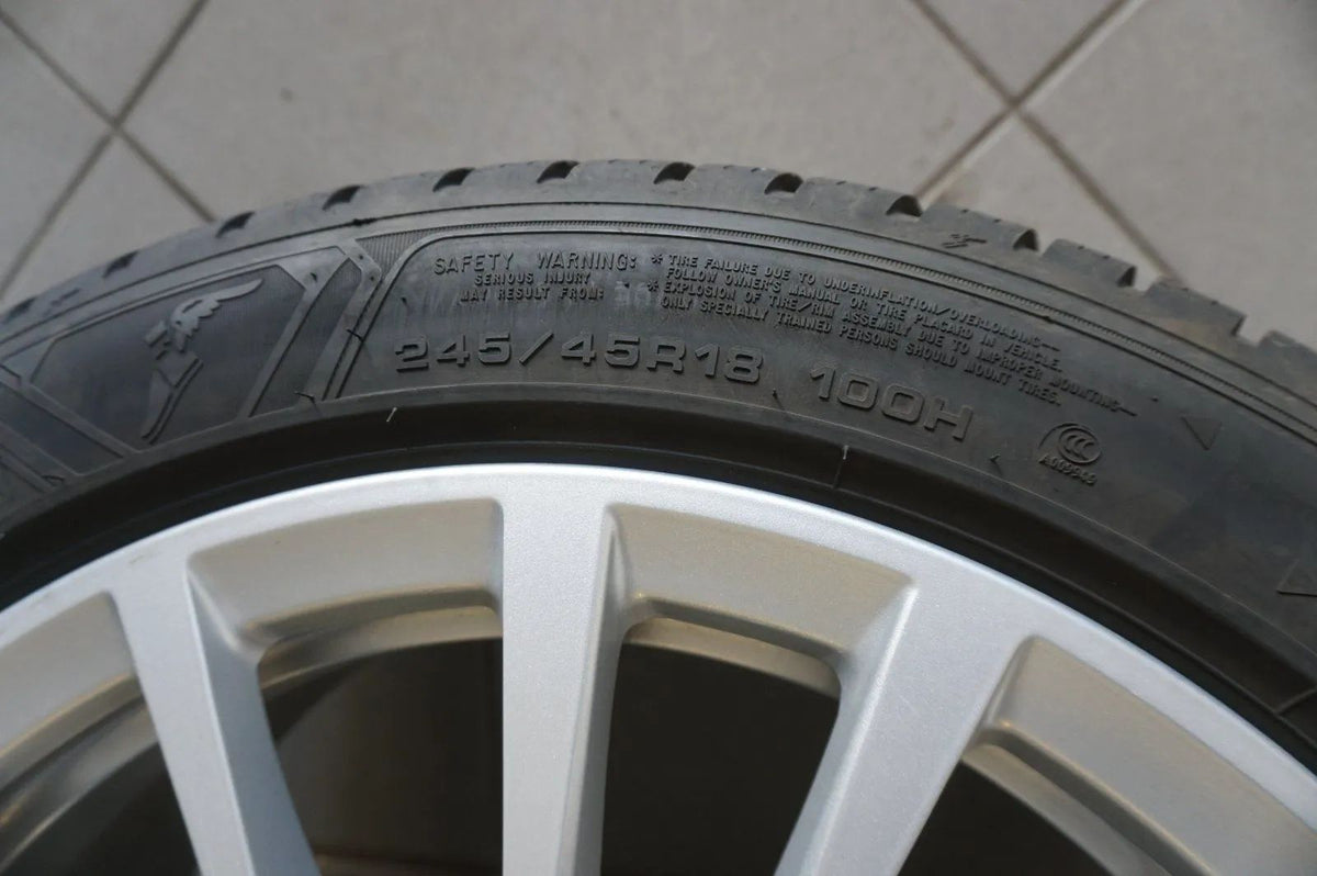 Jantes alliage d'origine BMW Série 5 G30 G31 Roues hiver Pneus hiver 245 45 R18 pouces 7mm Detailansicht 4