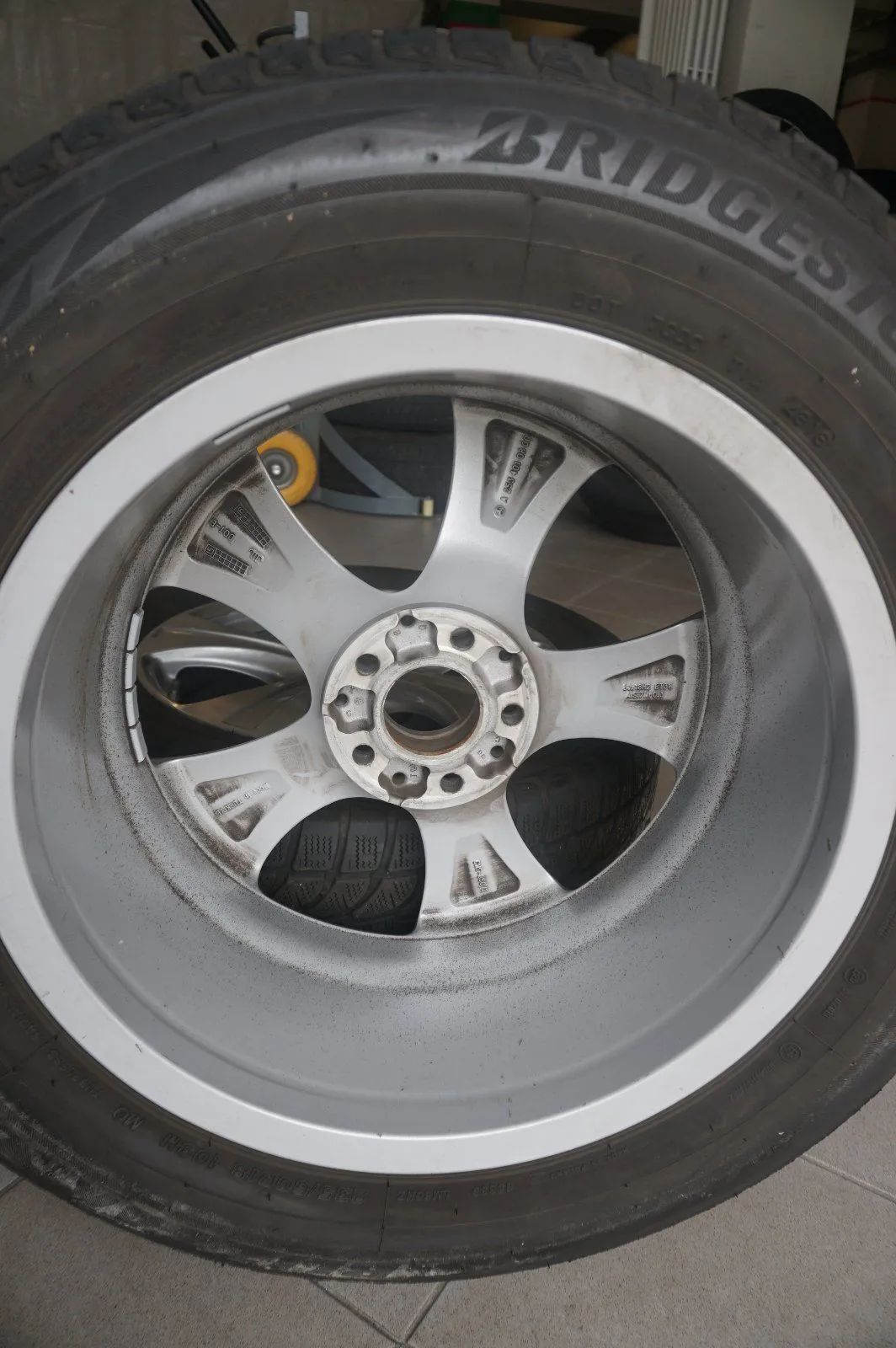Jantes en aluminium de 18 pouces d'origine Mercedes GLC W253 X253 C253 avec pneus hiver Detailansicht 13