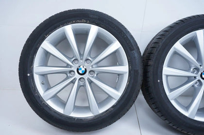 Jantes alu d'origine BMW Série 5 G30 G31 Pneus été Roues complètes 245 45 R18 pouces 8mm