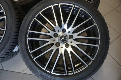 Original Mercedes C-Klasse W206 S206 Alufelgen Allwetterreifen 225 45 R18 Zoll