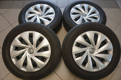 Jantes tôle origine VW Polo 6 VI 2G Roues complètes été Pneus été 185 65 R15 6mm
