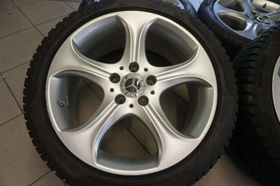 Original Mercedes C-Klasse W205 18 Zoll Alufelgen Winterräder Winterreifen
