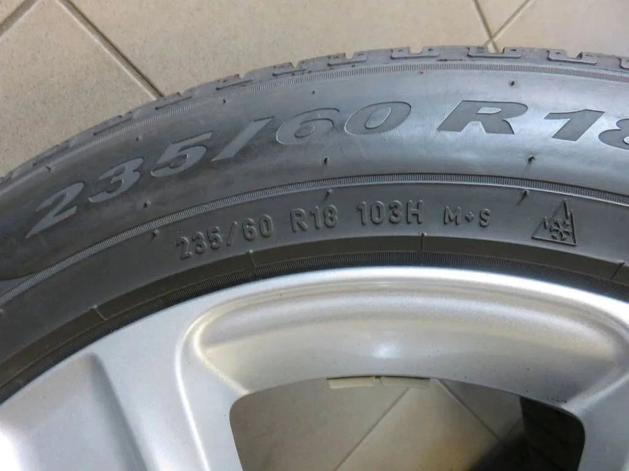 Original Mercedes GLC X253 C253 W253 18 Zoll Alufelgen Winterräder Winterreifen