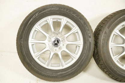 Original Mercedes C-Klasse W205 S205 TOP Alufelgen Winterreifen 205 60 R16 DEMO