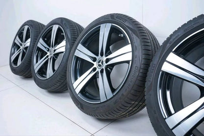 Genuine Mercedes C-Class W206 S206 TOP 18" Alloy Wheels Summer Tires